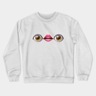 oh to see without my eyes Crewneck Sweatshirt